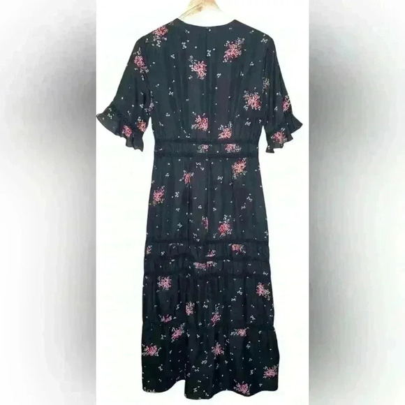 Show Me Your Mumu Tabitha Maxi Dress Dancing Floral Size Medium - Picture 4 of 4